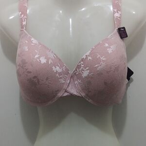 Pink Lace Bra